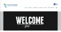 Desktop Screenshot of frontstreet.org