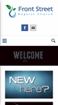 Mobile Screenshot of frontstreet.org