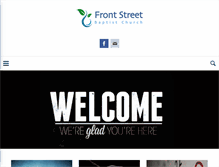 Tablet Screenshot of frontstreet.org