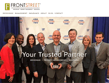 Tablet Screenshot of frontstreet.net